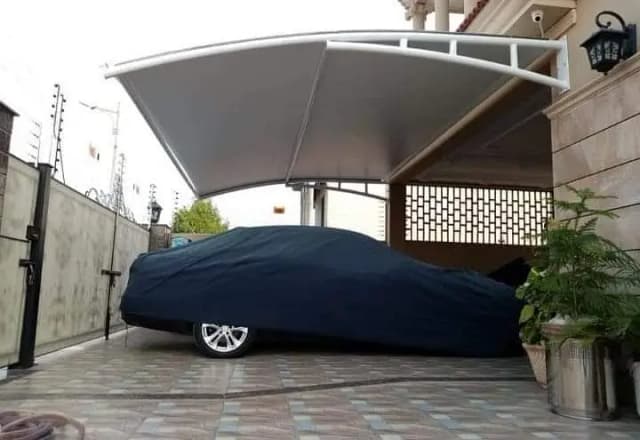 Wall mounted car shade / Canopy / Awnings shade / Pole parking porch
