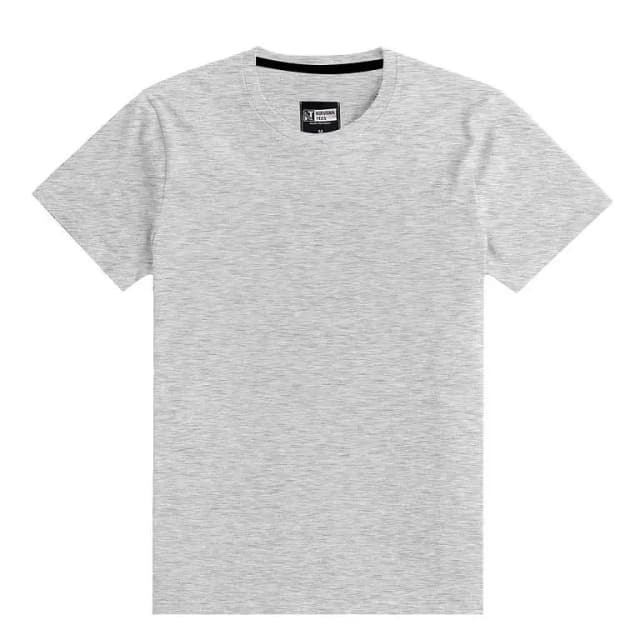 Textured Gray Super Solid Tee Shirt