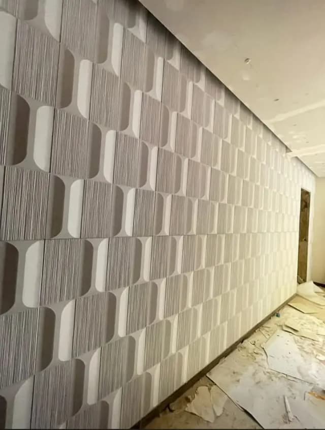 Wallpaper/Blinds/Wooden Blind/Vinyl Flooring/Glass Paper/Pvc/Wpc Pane