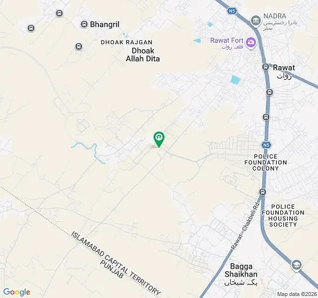 Kanal Plot for sale in DHA Islamabad Phase 3 Sector D
