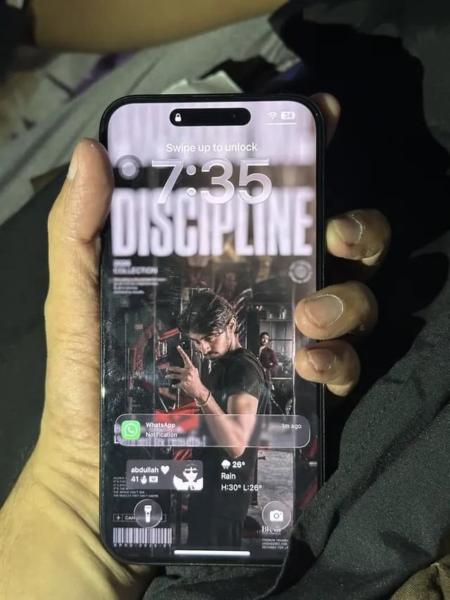 Iphone 15 plus Health 99 cycle 186 jv 128 gb