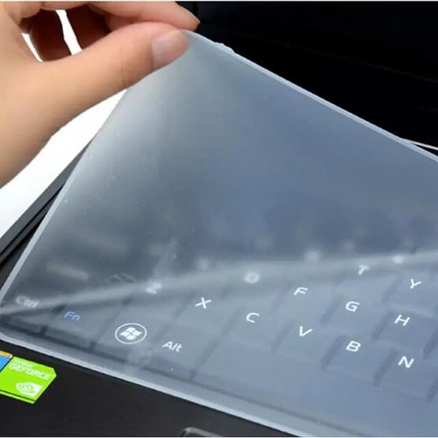 Silicone Keyboard Protector for 15.6-Inch Laptops