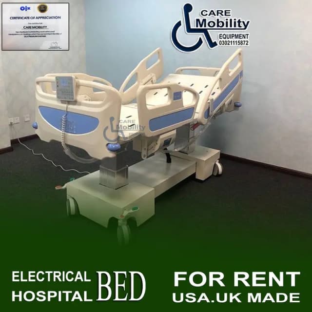USA Imported Hospital Surgical Bed Electric ICU paitent bed on Rent