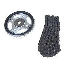 MOTORCYCLE CHAIN SPROCKET KIT for CG125 Self Edition Grari Kit (Imported Quality)