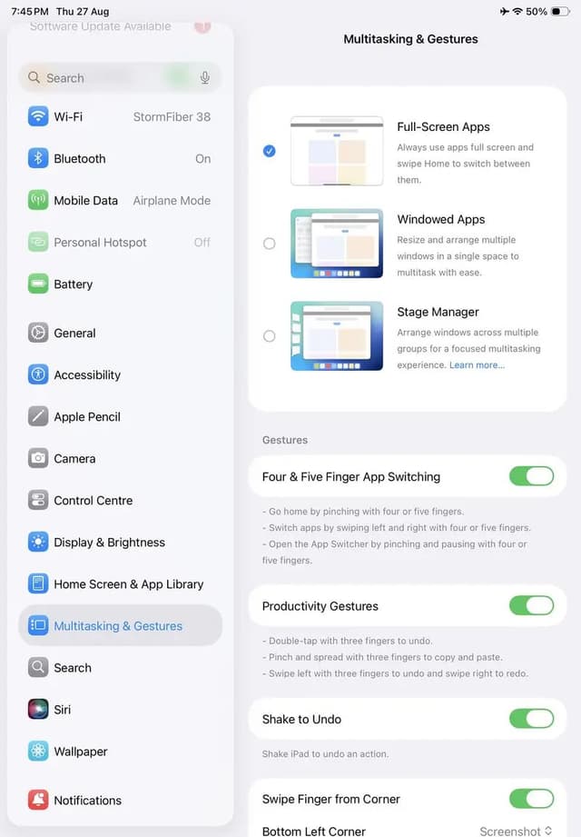 I pad Air 4