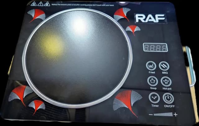 RAF Hot Plate – Electric Hot Plate | 1 year warrenty