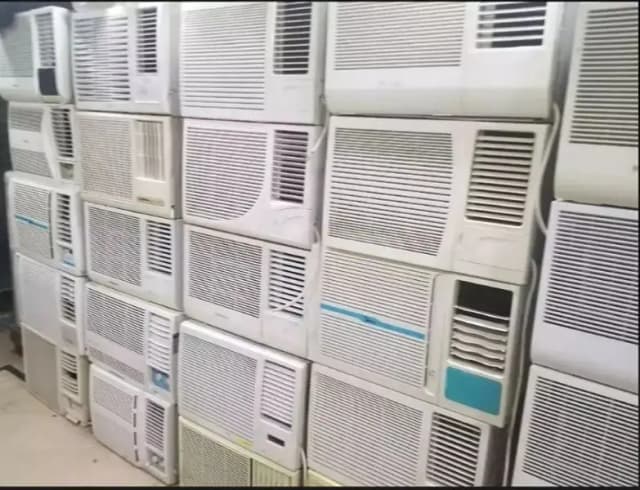 ENERGY SAVER 220V Used 0.75 Ton Window AC's and Split AC's