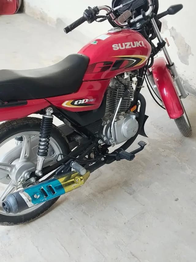 Suzuki GD110S Red 2025 |Low Mileage | Mint Condition