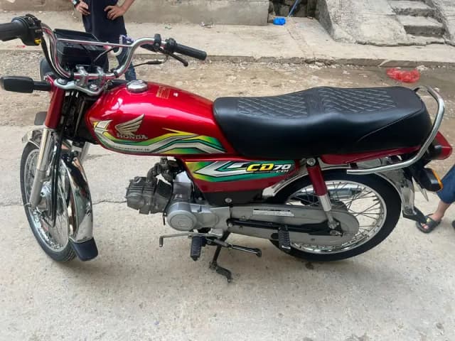 Honda | CD 70 | Model 2023 | Good Condition | No Work | 10/10 |