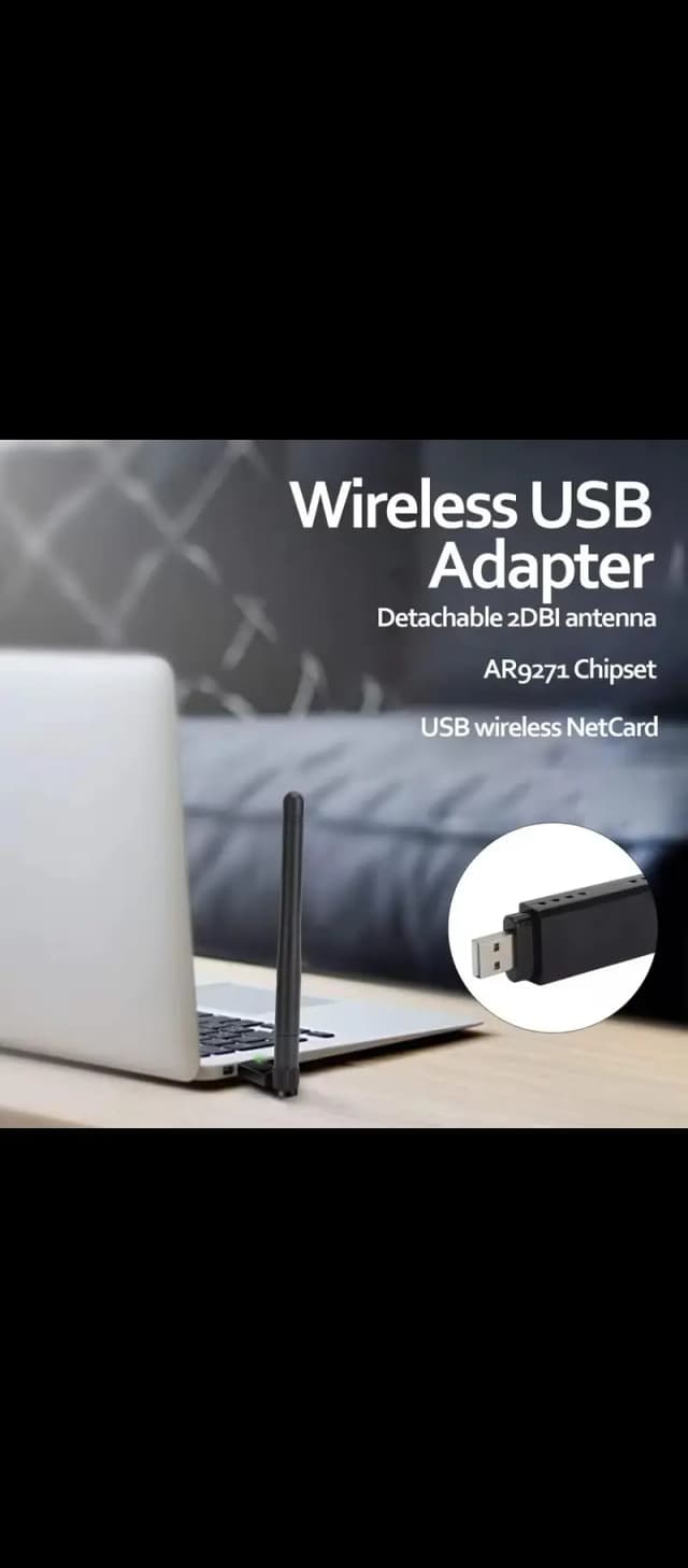 Atheros Ar9271 [Tp-Link V1 Chipset] WiFi Adaptor For Kali Linux