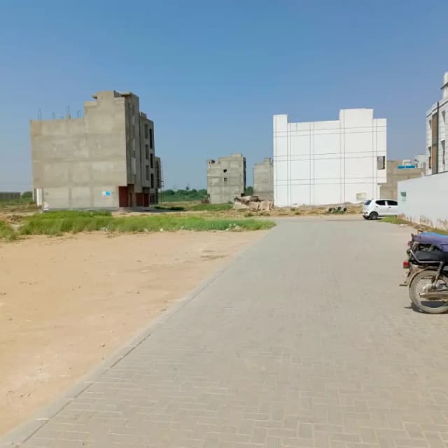 120 Sq Yard West Open + LeaseD + Map Paas Plot For Sale in SAADI GARDEN block 1