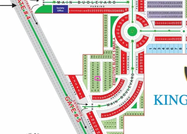 5 Marla Plot, Executive Block, Al-Kabir Kings Town Phase 2, Raiwind Rd