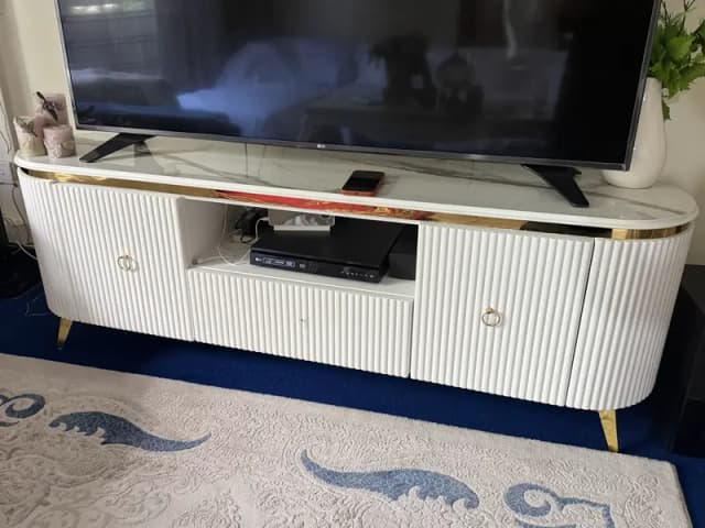 2 Tv trolley for sale solid wood