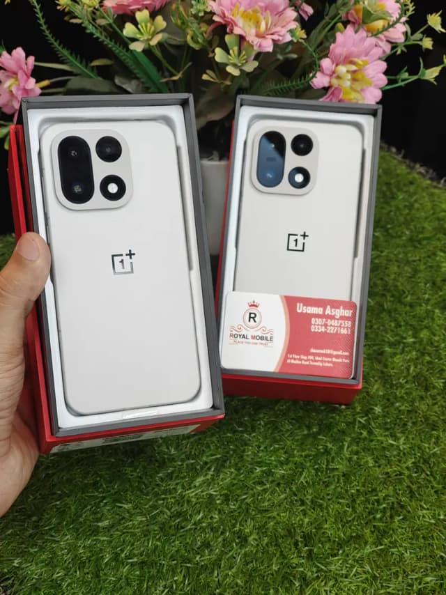 One Plus 15 12/256,16/512 non pta full box charger cable available