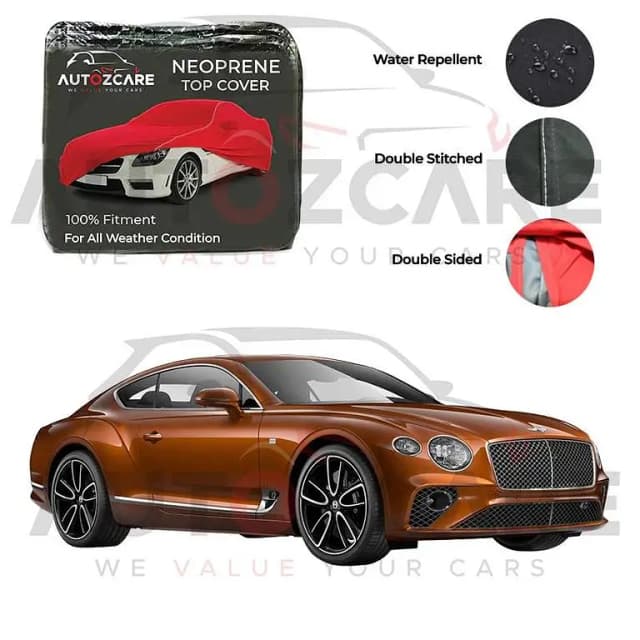 Bentley Continental Gt Neoprene Top Cover - Model 2018-2026