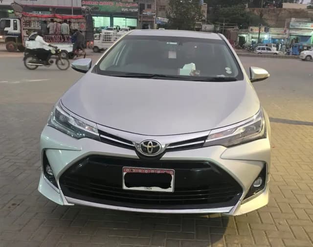 Toyota Altis Grande 2023 black interior