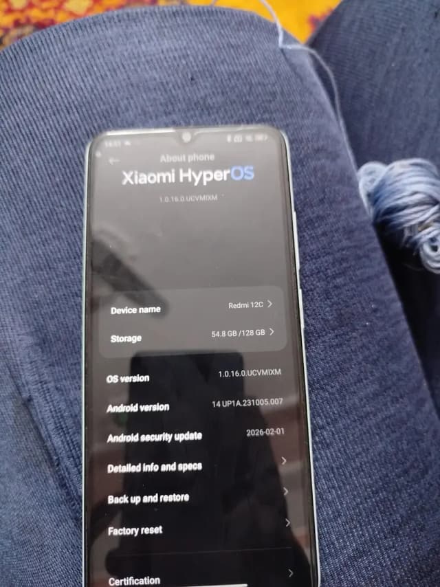 xioami redmi 12 C