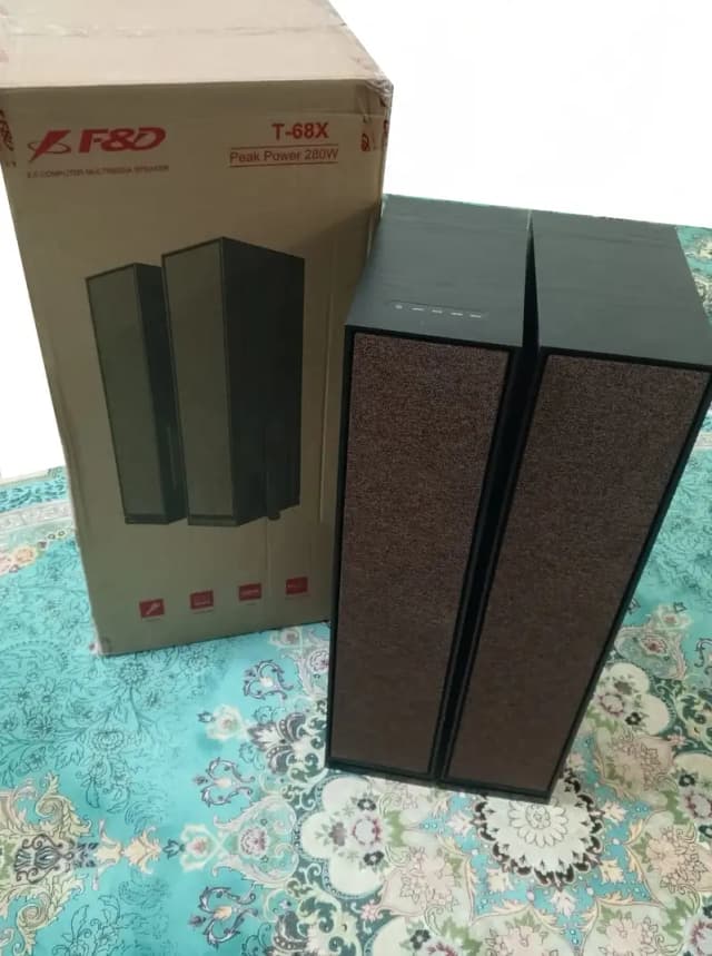 Title: F&D T-68X 2.0 Multimedia Speakers – 280W Peak Power