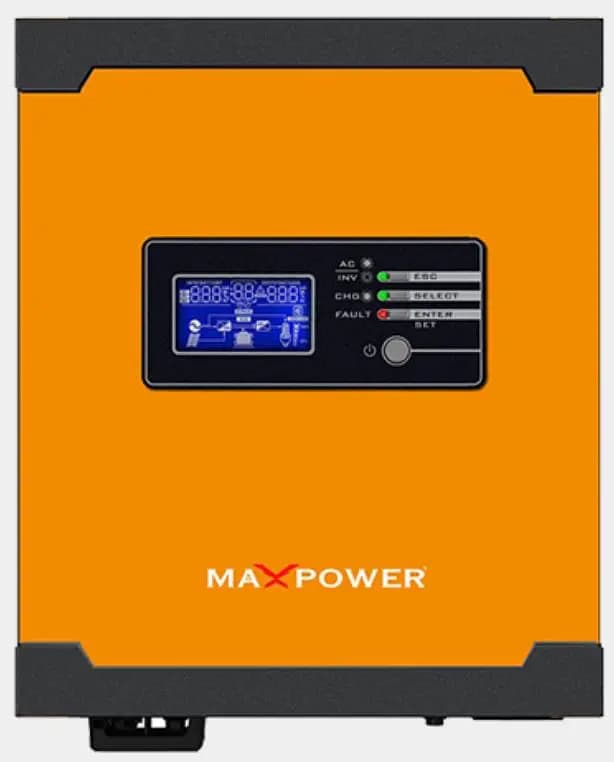 MAX POWER SG2424 PLUS 2.4KVA MPPT Solar Inverter + UPS