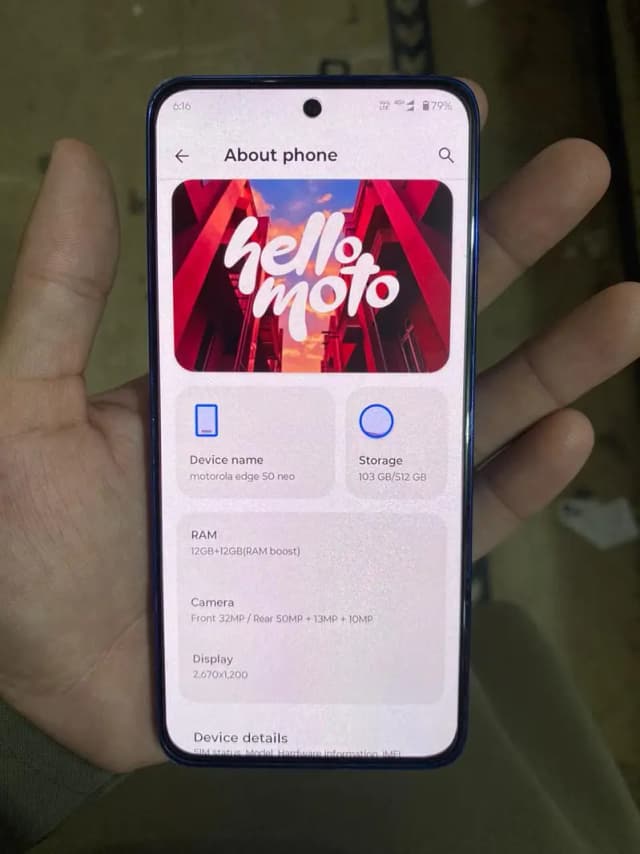 Motorolla edge 50 neo