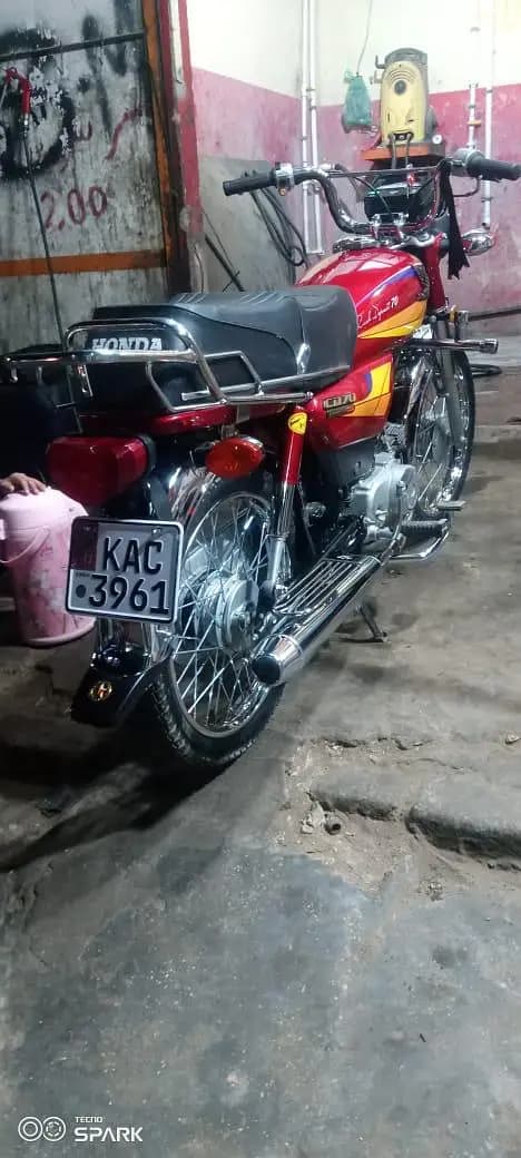 Call WhatsApp 03246788647 Honda 70 bike for sale