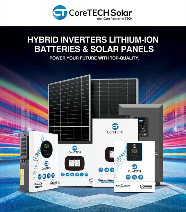 CoreTECH Solar Inverter, Dyness Battery & Combo Deals