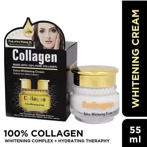 24K Collagen Extra Whiting Cream Perfectly Moisturizes 55ml in pakistan