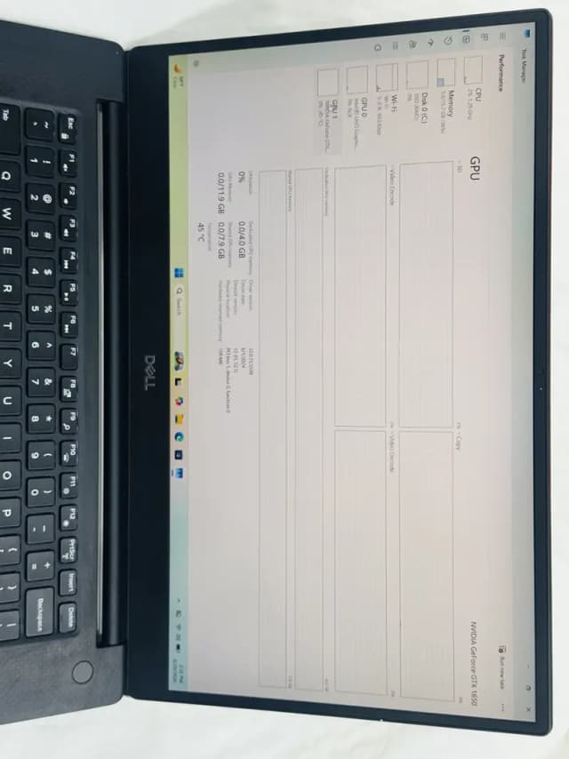 Dell xps 15 7590 / 16 gb ram / 512 ssd