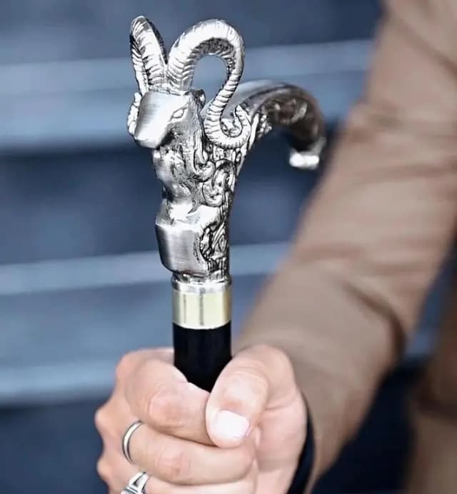 Markhor Trekking and Hiking Stick – Metal Walking Cane