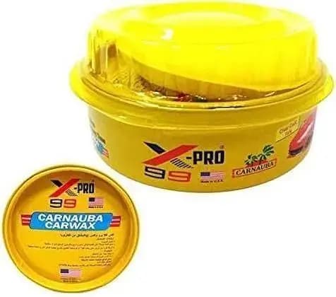 X99 PRO MADE IN USA CARNUBA CAR WAX HIGH GLOSS ORIGINAL IMPORTED USA PROFESSIONAL PRODUCT PREMIUM QUALITY FOR CAR BIKE LONG LASTING SHINE PROTECTION RESTORE ALL PAINT FINISH LOOK LIKE NEW