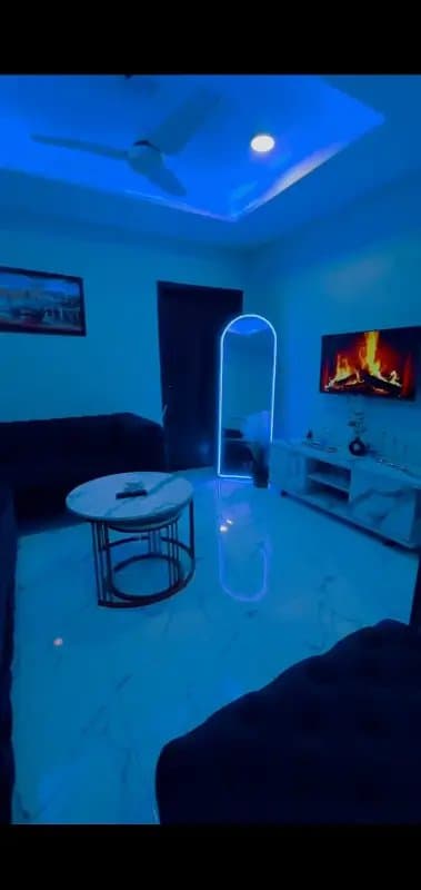 1 bed furnished apartment available for rent on monthly basis