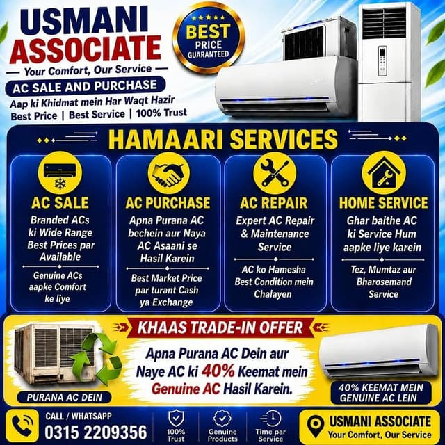 Ac Sale & Purchase | Home Service |