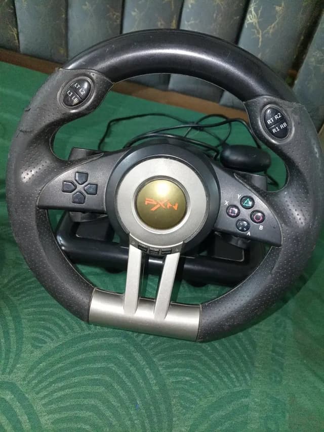 PXN 180° Steering Wheel with Accelerator & Brake Pedals