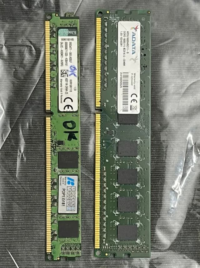 System Ram DDR-3 8GB bank