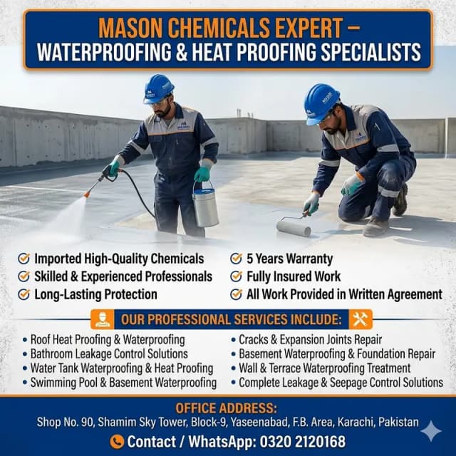 Waterproofing Services || Bathroom, Leakage See | Roof Heat Proofing