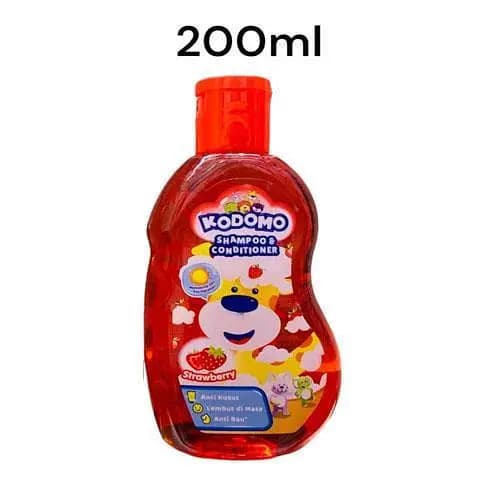 KODOMO Strawberry Shampoo&Conditioner 200ml in pakistan
