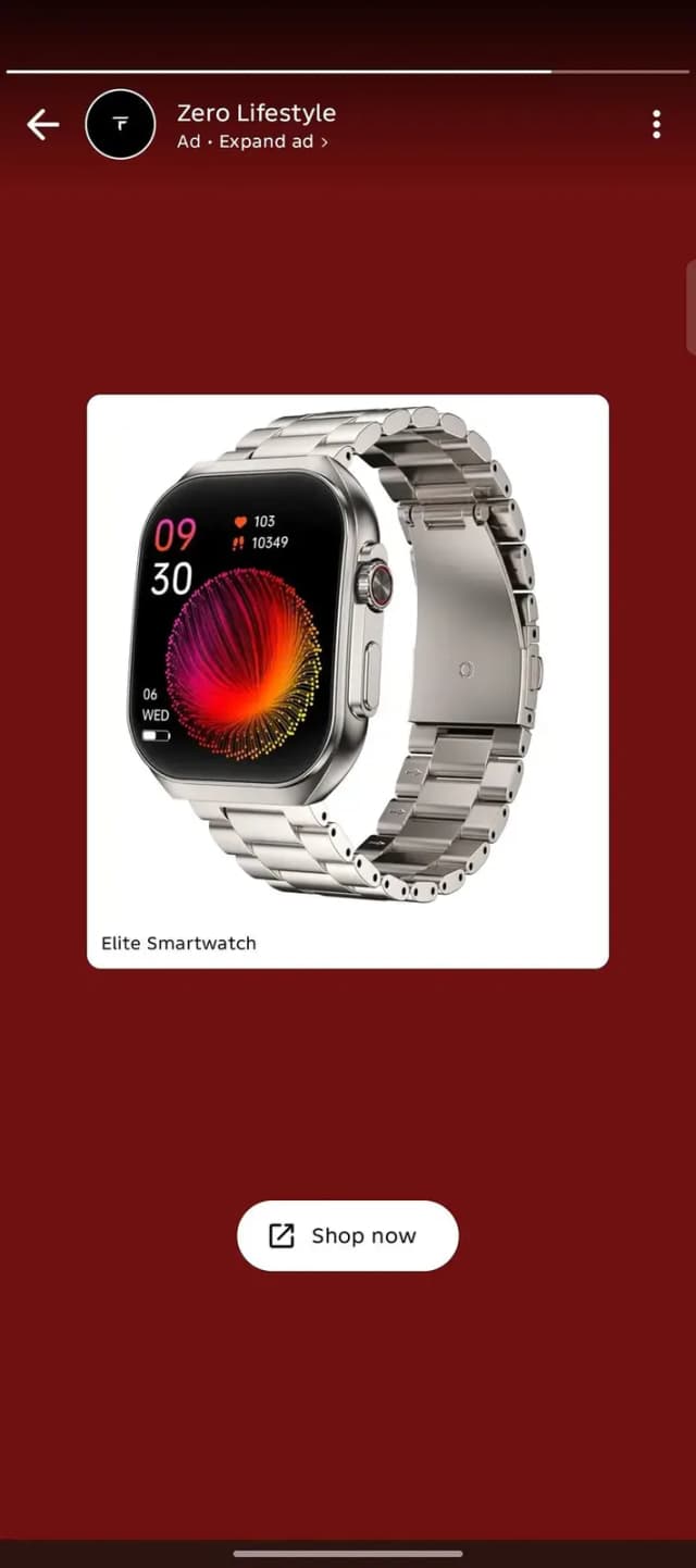 Elite digital watch