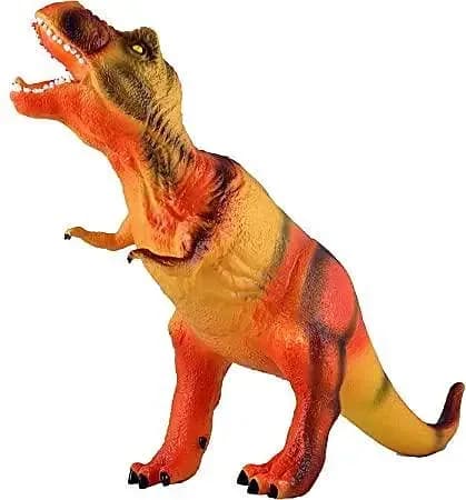 Large Soft Stuffed Rubber Dinosaur Toy T-Rex Tyrannosaurus Jurassic Dino Gift for Boys