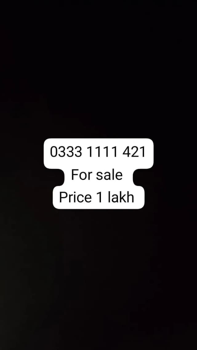 Ufone Golden Number