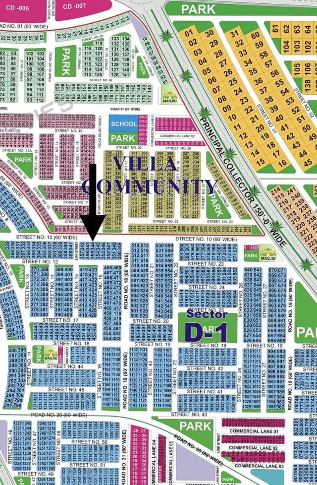 60ft Wide Road Back Off Villa Community Available For Sale