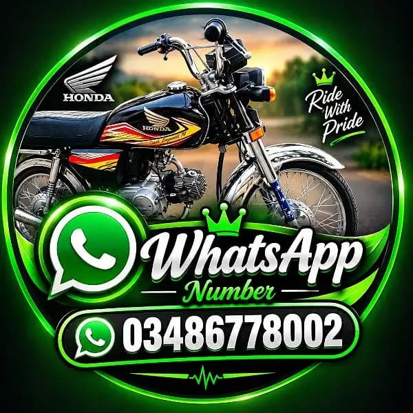 Honda CD70 Bike Sale Only Call My Whatsapp No