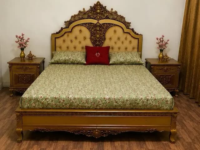 Luxury Full Jahez Furniture Package | King Size Bed Set | Funriture