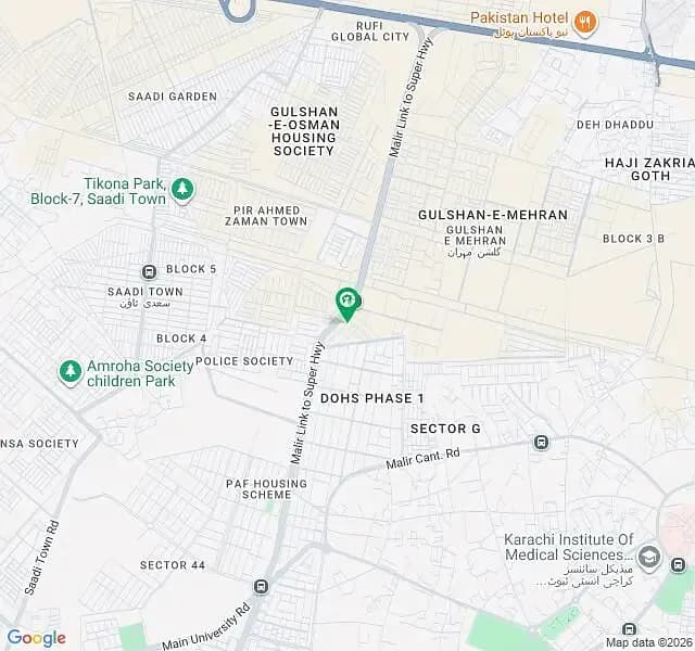 120 Sq. Yd Plot Available For Sale Single Belt Both Side Road At Al Mehran Cooperative Housing Society