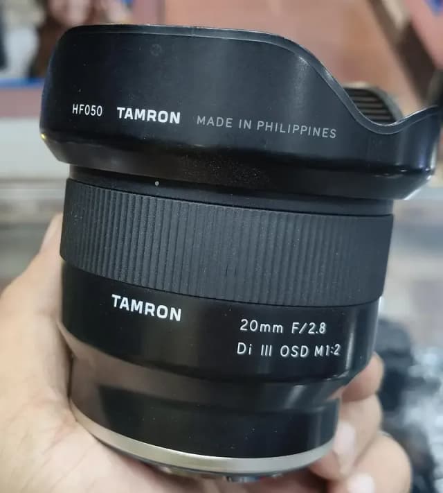 Tamron 20mm f/2.8 Di iii Sony Mount full frame professional lens
