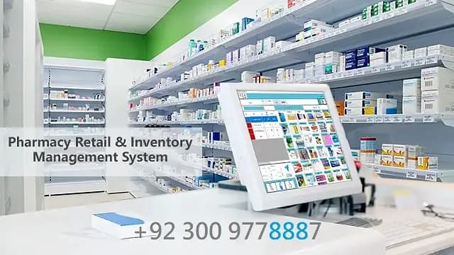 Pharmacy pos software mart grocery store billing auto parts POS system