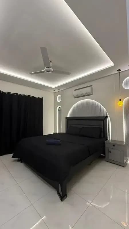 1 Bedroom apartment available for rent daily basis Night Stay Bahria Town Lahore