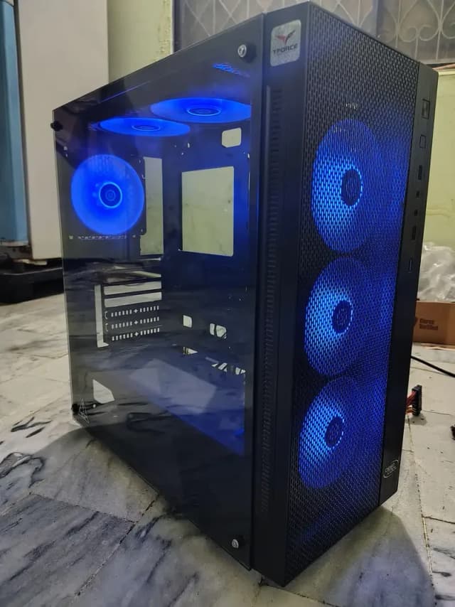 Gaming Case With 6 ARGB Fans | Deepcool Mattrexx 55 Mesh