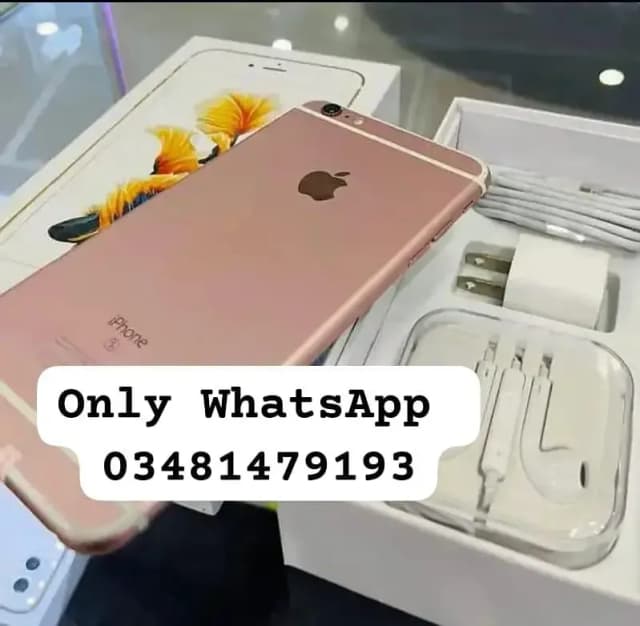 Apple iPhone 6SPlus PTA approved with box farsal