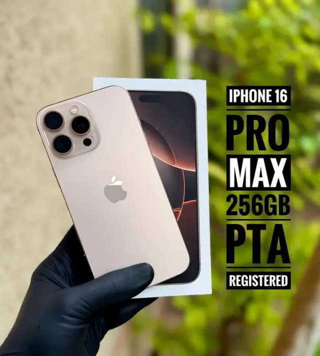 iPhone 18 Pro Max 256GB Box Pack | 93% Battery | Physical SIM + E-SIM