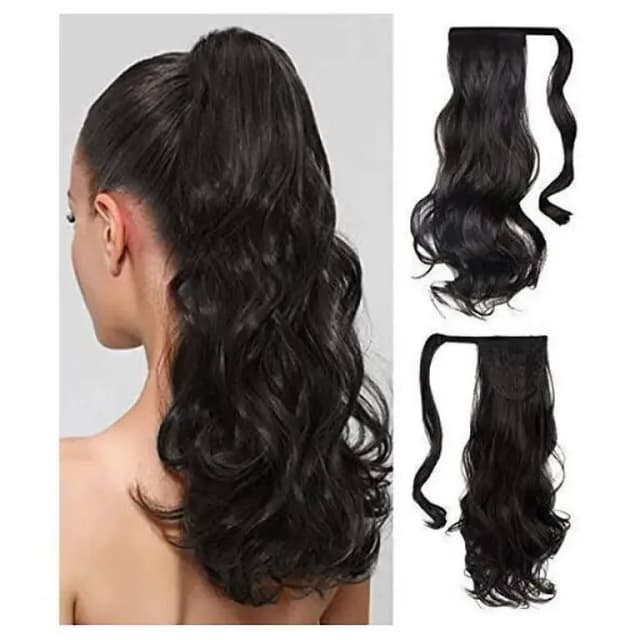 New Style Ponytail Hair Extension - Natural Black
